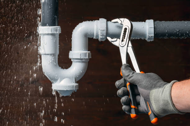 Professional Emergency Plumber technician working in Eastville, VA